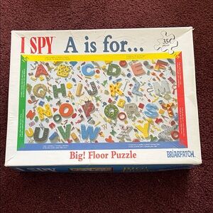 Briarpatch I Spy Alphabet Floor Puzzle - Multicolor